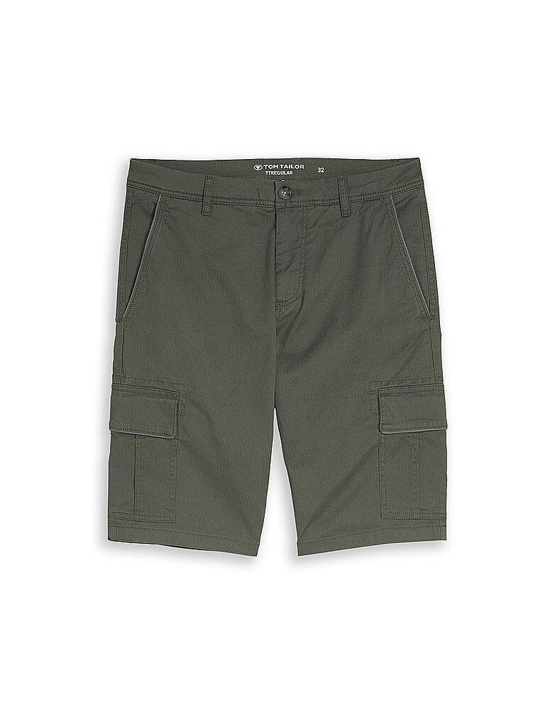 Tom Tailor Pantalon Cargo 1049728 Khaki Mini Geometric Print 38 Homme